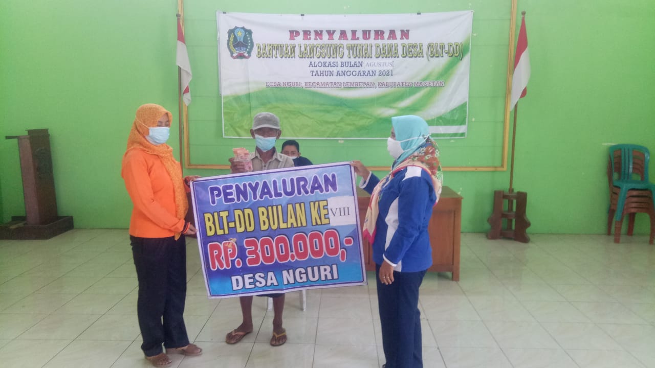 PENYALURAN BLT DD  ALOKASI BULAN AGUSTUS (TAHAP VIII)